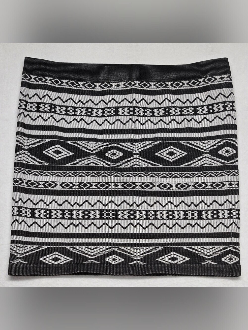 Aeropostale S Stretch Knit Bodycon Mini Skirt Southwestern New